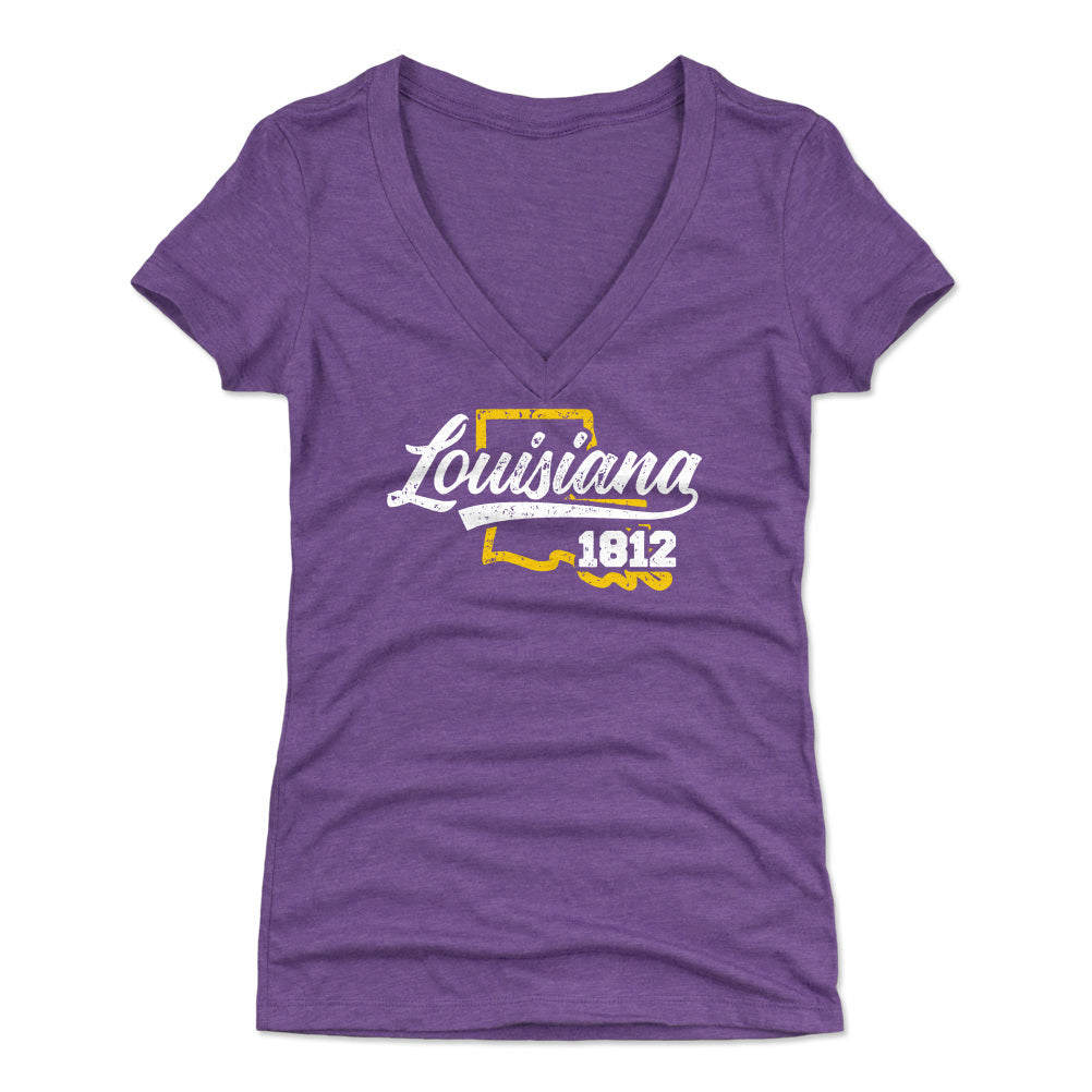 Louisiana Women's V-Neck T-Shirt | 500 LEVEL