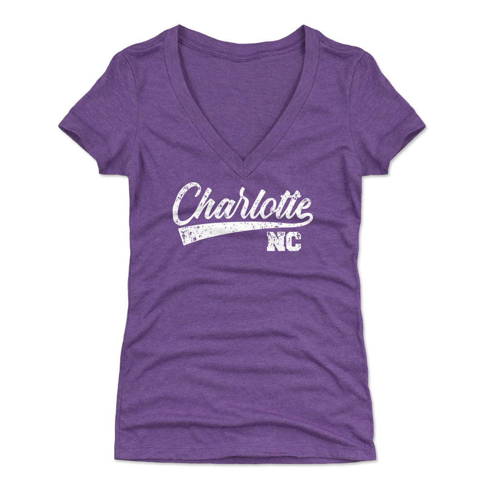 Charlotte Women's V-Neck T-Shirt | 500 LEVEL