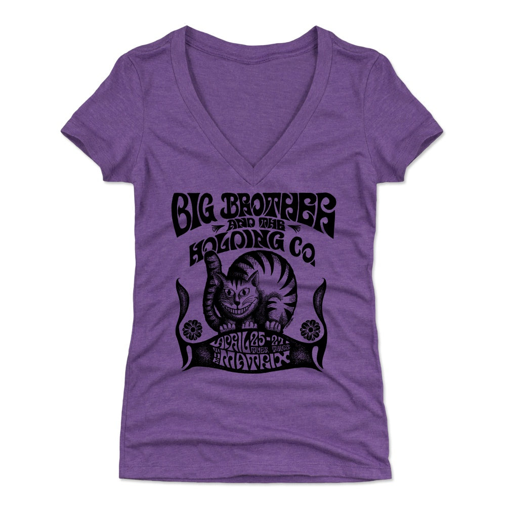 Big Brother And The Holding Company Women's V-Neck T-Shirt | 500 LEVEL