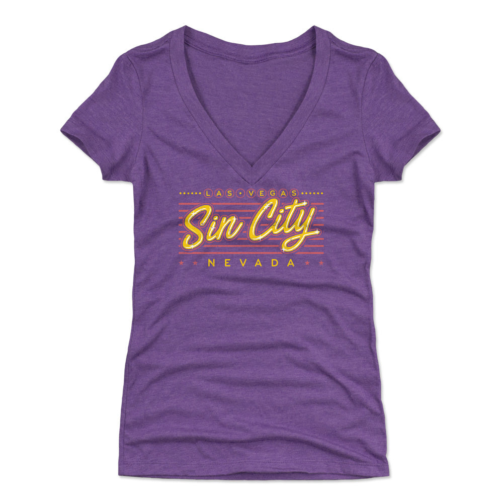 Las Vegas Women's V-Neck T-Shirt | 500 LEVEL