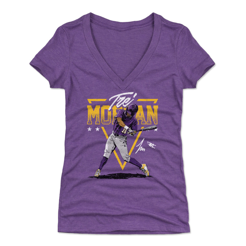Tre Morgan Women's V-Neck T-Shirt | 500 LEVEL