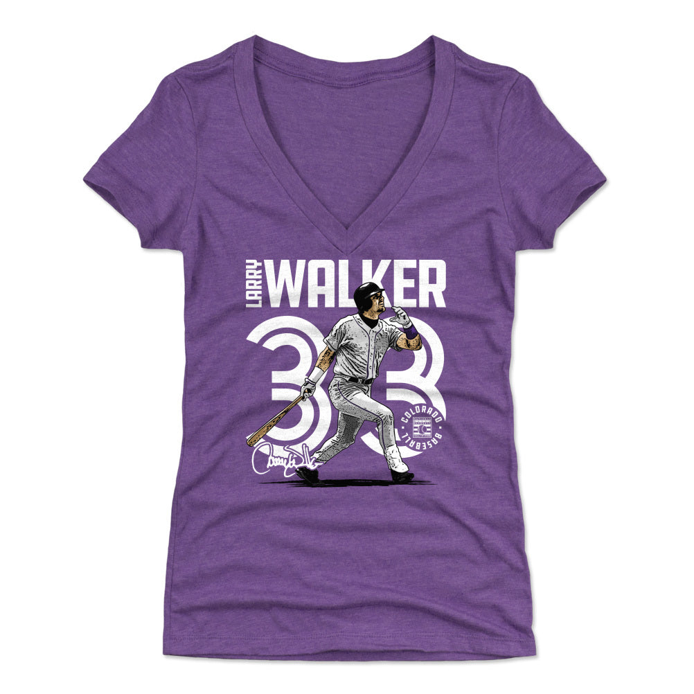 Larry Walker Women's V-Neck T-Shirt | 500 LEVEL