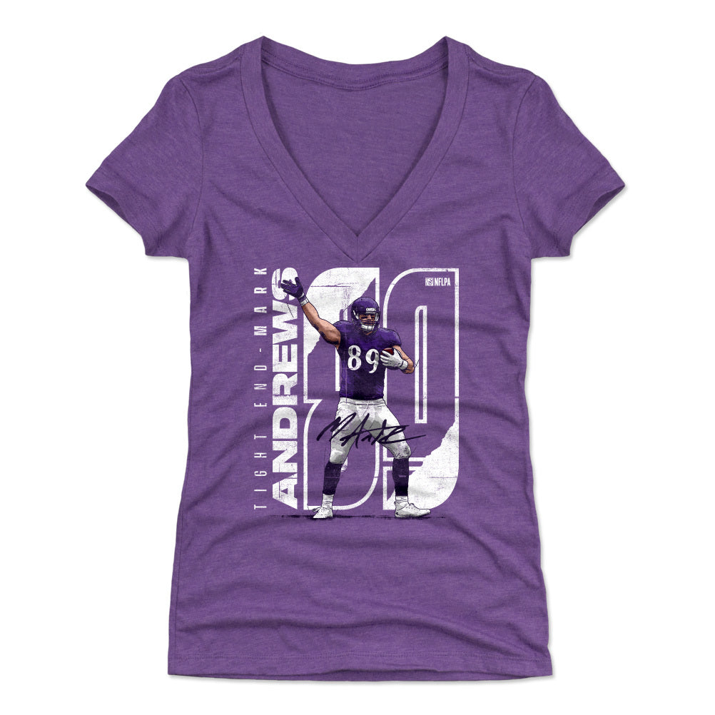 Mark Andrews Women's V-Neck T-Shirt | 500 LEVEL