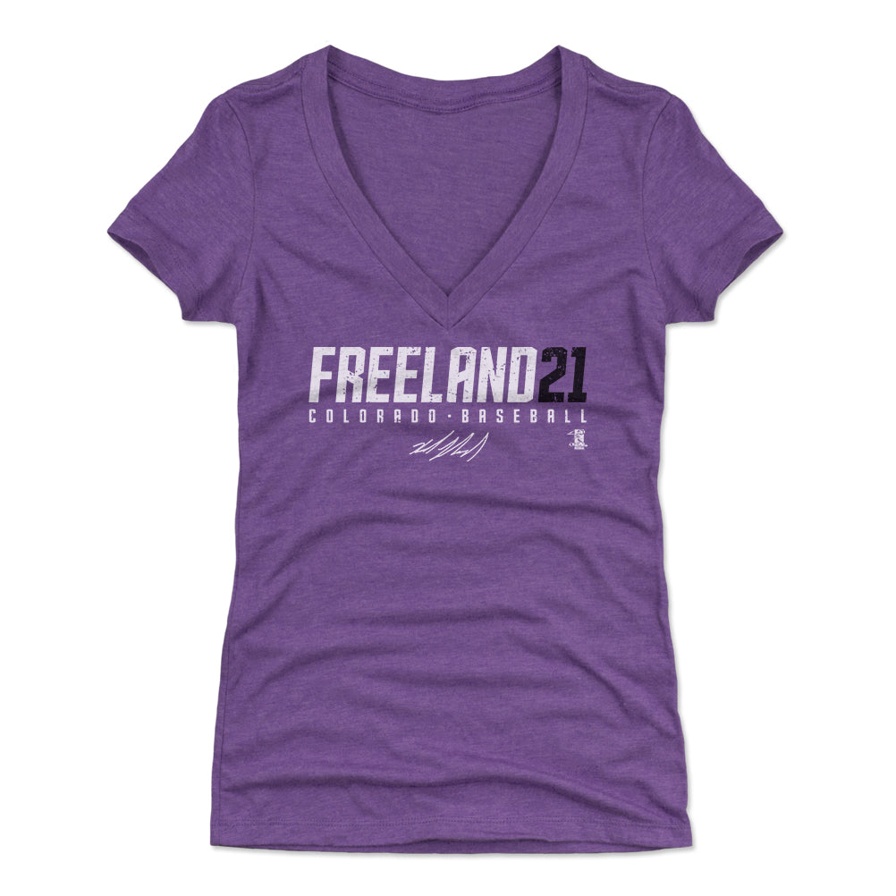 Kyle Freeland Women's V-Neck T-Shirt | 500 LEVEL