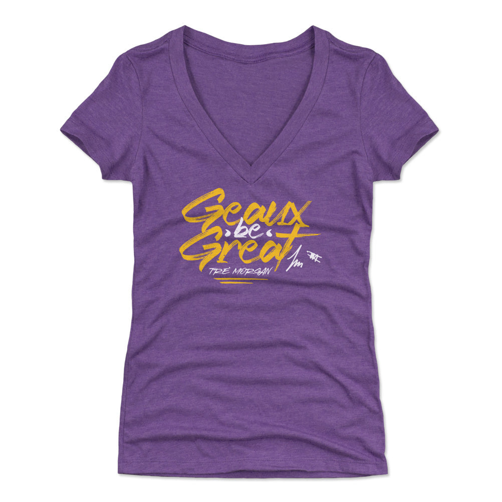 Tre Morgan Women's V-Neck T-Shirt | 500 LEVEL