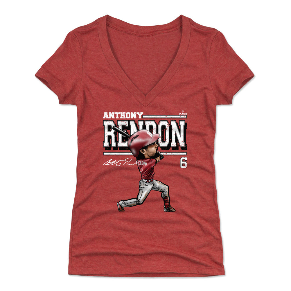 Anthony Rendon Women's V-Neck T-Shirt | 500 LEVEL