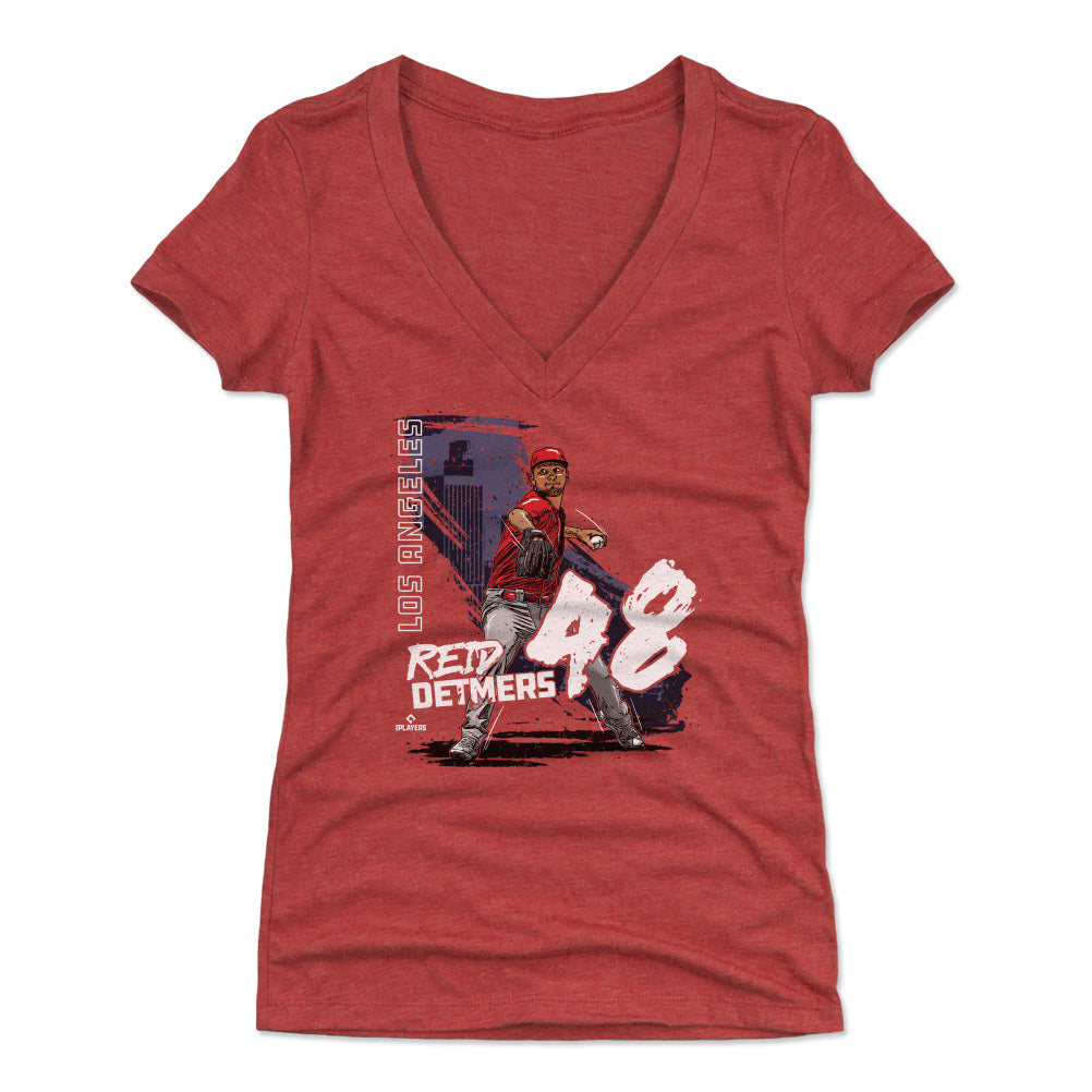 Reid Detmers Women's V-Neck T-Shirt | 500 LEVEL