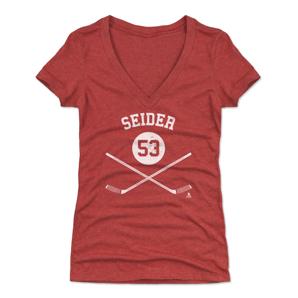 Moritz Seider Women's V-Neck T-Shirt | 500 LEVEL