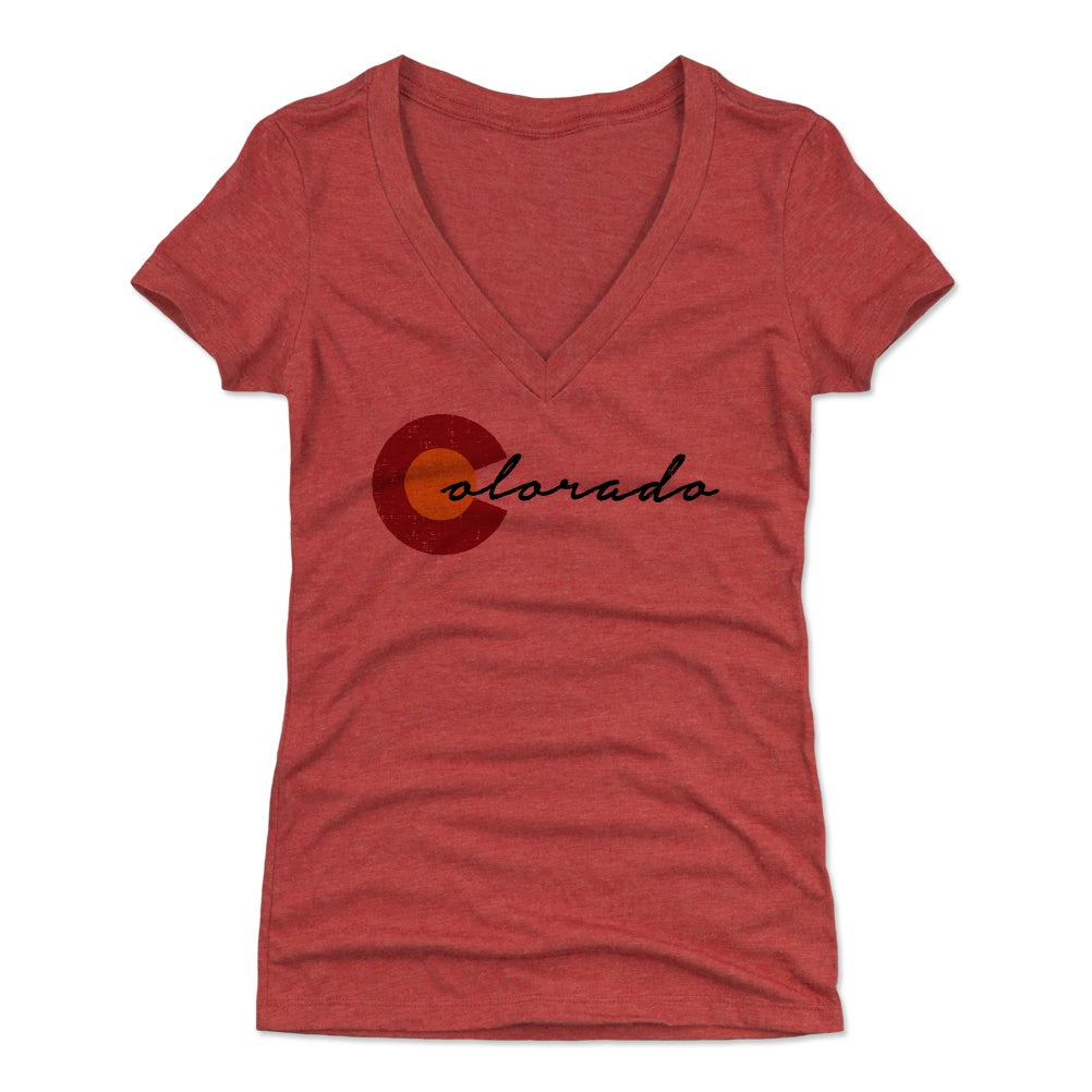 Colorado Women's V-Neck T-Shirt | 500 LEVEL