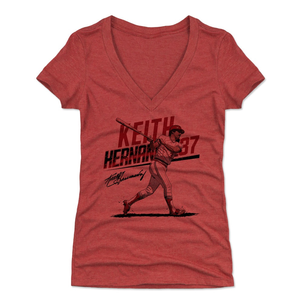 Keith Hernandez Women's V-Neck T-Shirt | 500 LEVEL