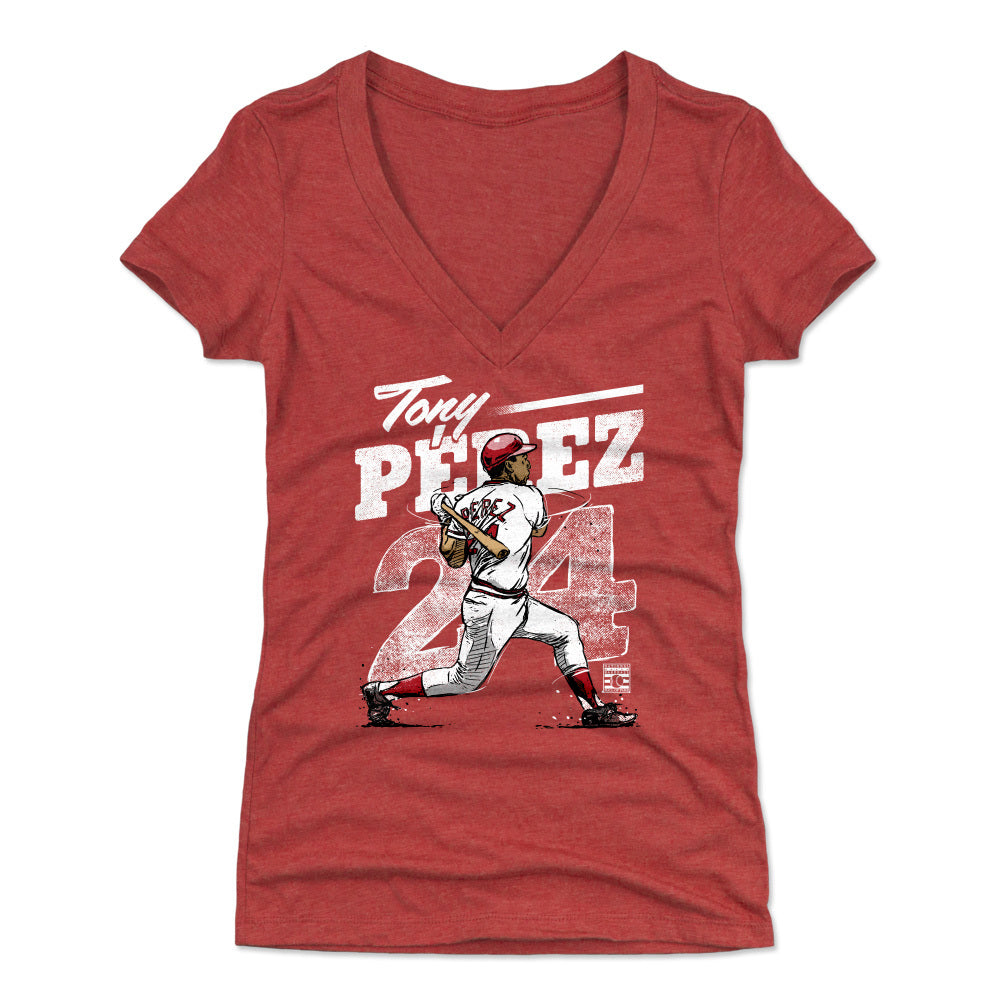 Tony Perez Women's V-Neck T-Shirt | 500 LEVEL