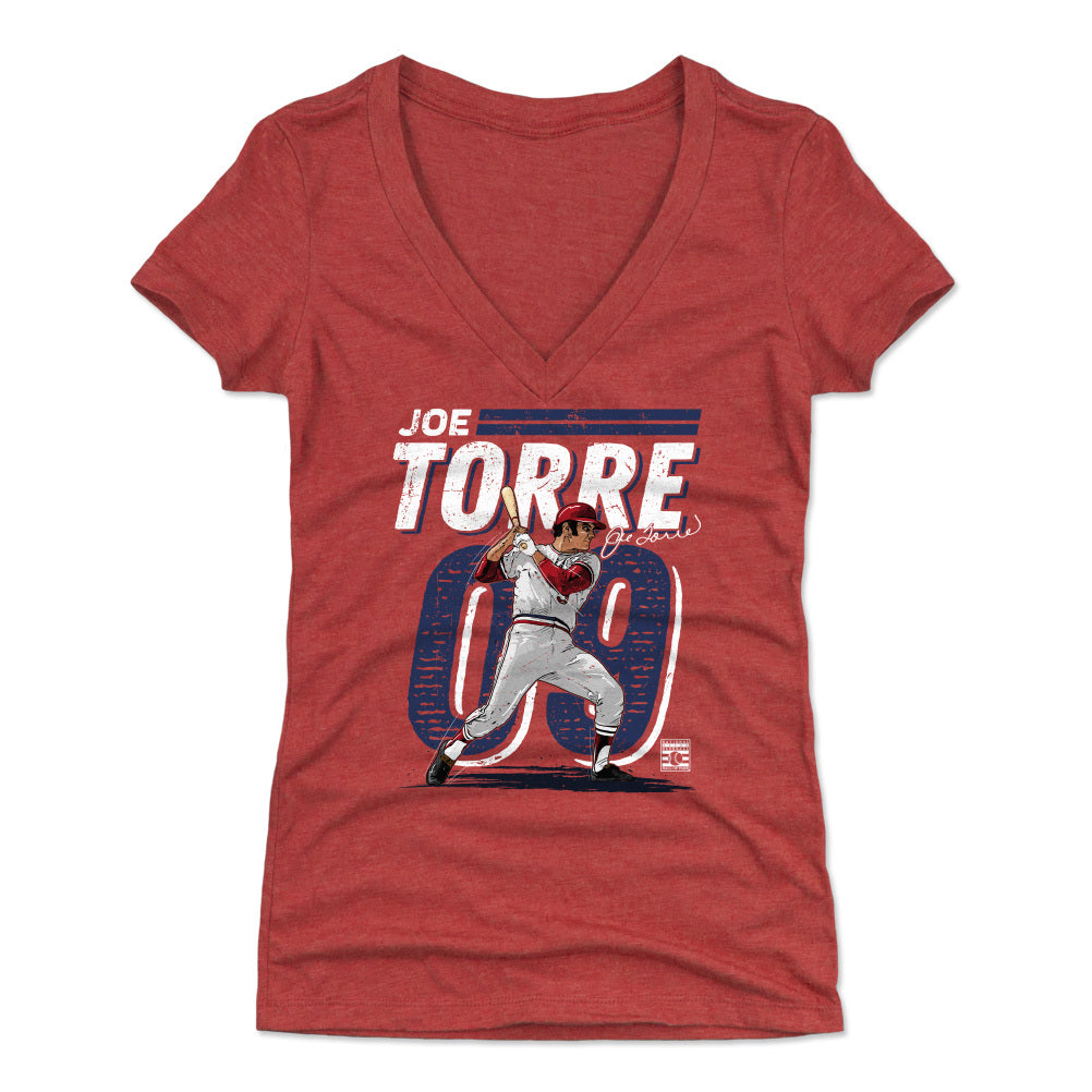 Joe Torre Women's V-Neck T-Shirt | 500 LEVEL