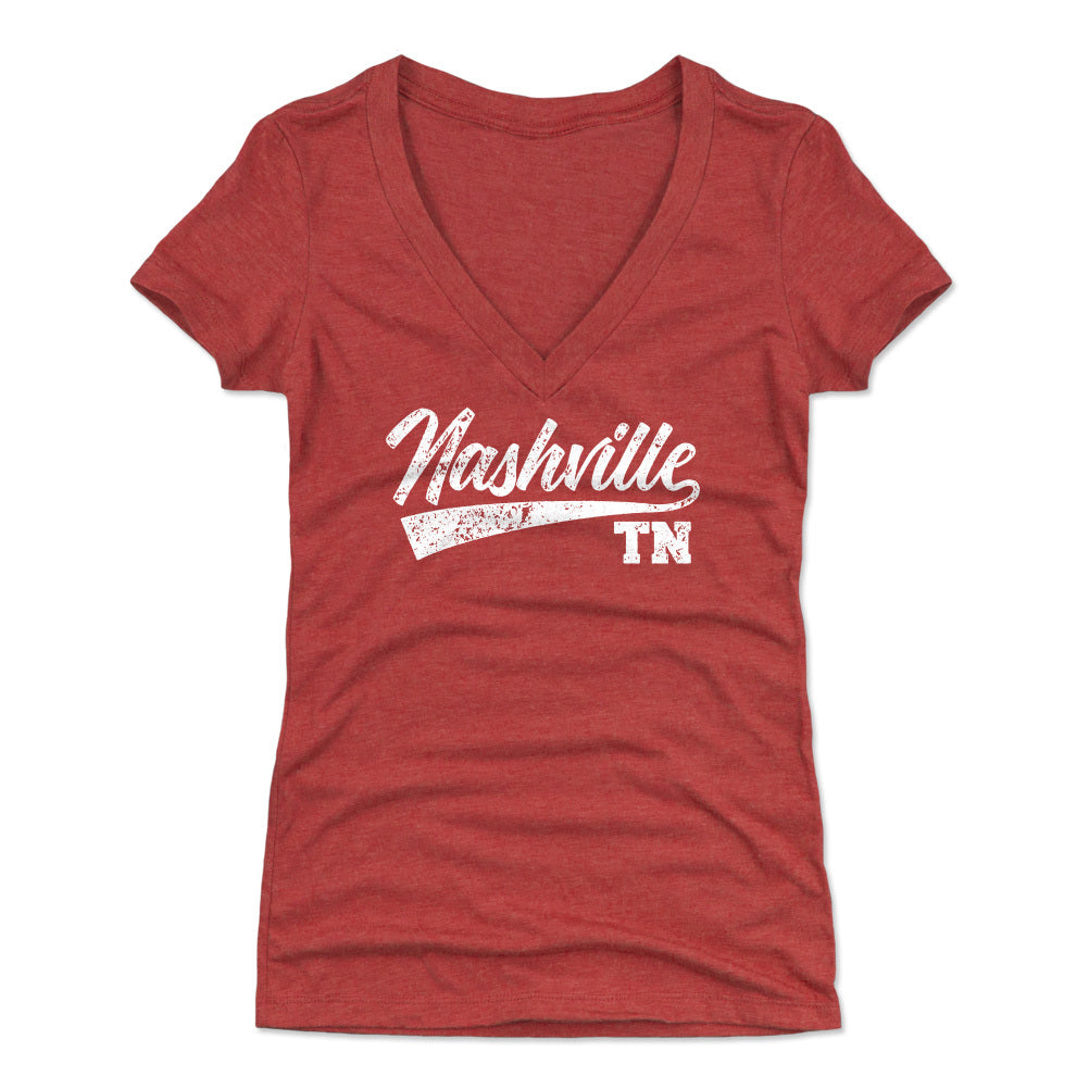 Nashville Women's V-Neck T-Shirt | 500 LEVEL