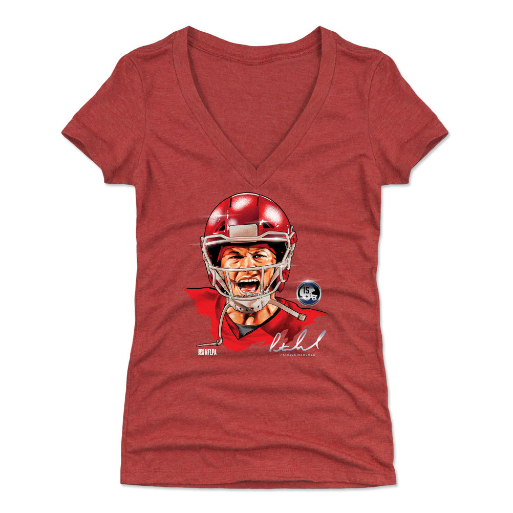 Patrick Mahomes Women's V-Neck T-Shirt | 500 LEVEL