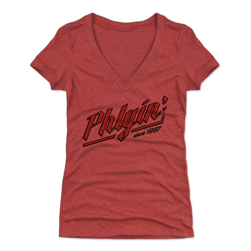 Philadelphia Women's V-Neck T-Shirt | 500 LEVEL