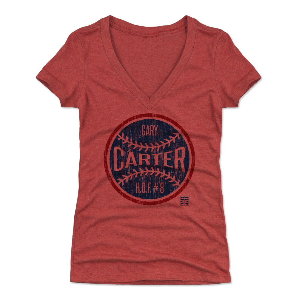 Gary Carter Women's V-Neck T-Shirt | 500 LEVEL