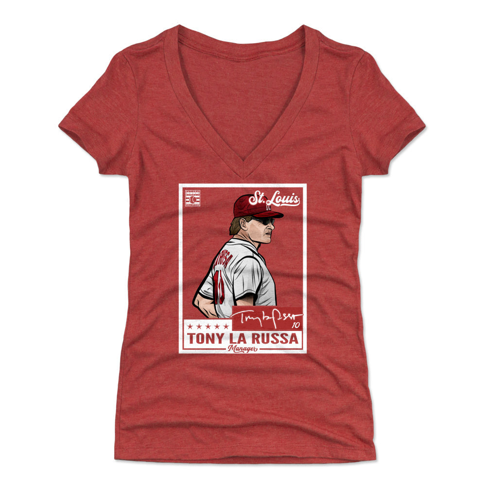Tony La Russa Women's V-Neck T-Shirt | 500 LEVEL