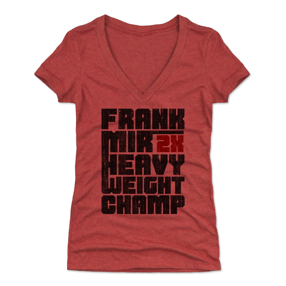Frank Mir Women's V-Neck T-Shirt | 500 LEVEL