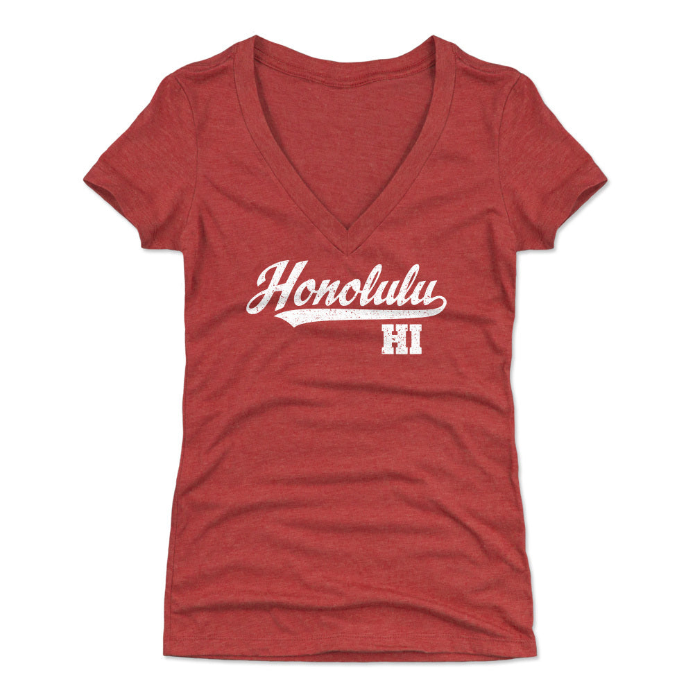 Honolulu Women's V-Neck T-Shirt | 500 LEVEL