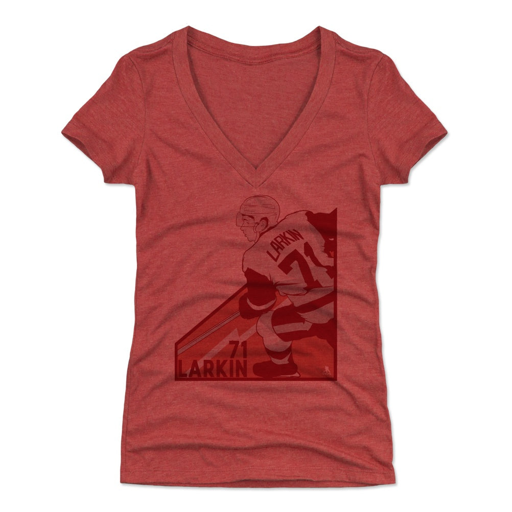 Dylan Larkin Women's V-Neck T-Shirt | 500 LEVEL