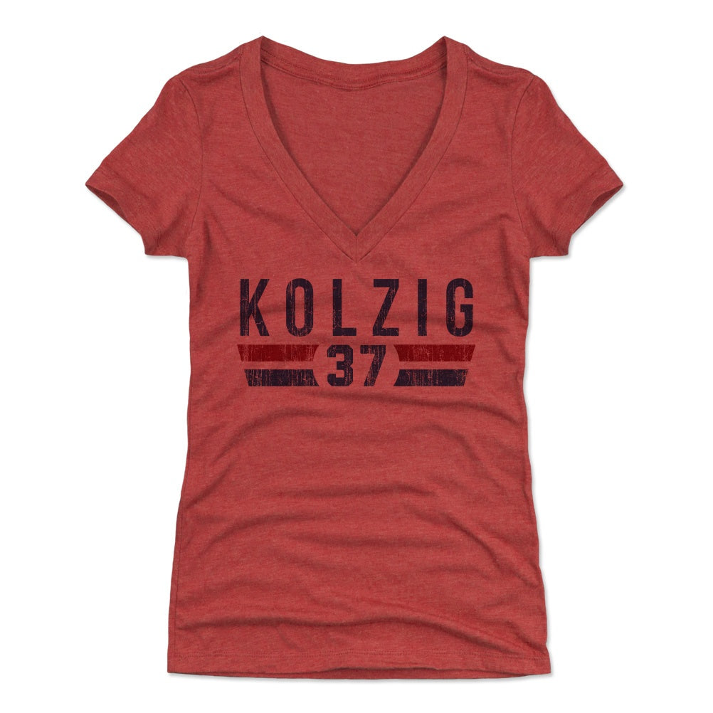 Olie Kolzig Women's V-Neck T-Shirt | 500 LEVEL