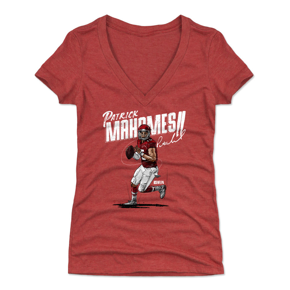 Patrick Mahomes Women's V-Neck T-Shirt | 500 LEVEL