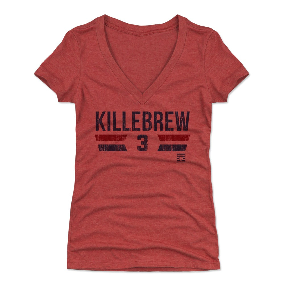 Harmon Killebrew Women's V-Neck T-Shirt | 500 LEVEL