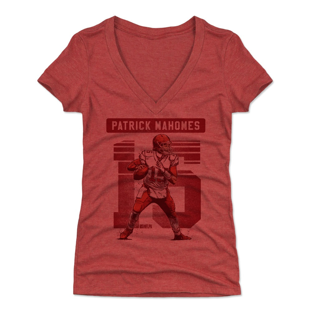 Patrick Mahomes Women's V-Neck T-Shirt | 500 LEVEL