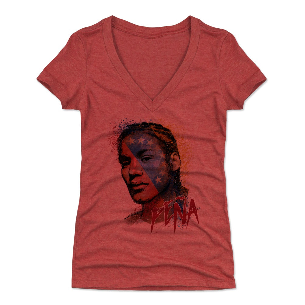 Julianna Pena Women's V-Neck T-Shirt | 500 LEVEL