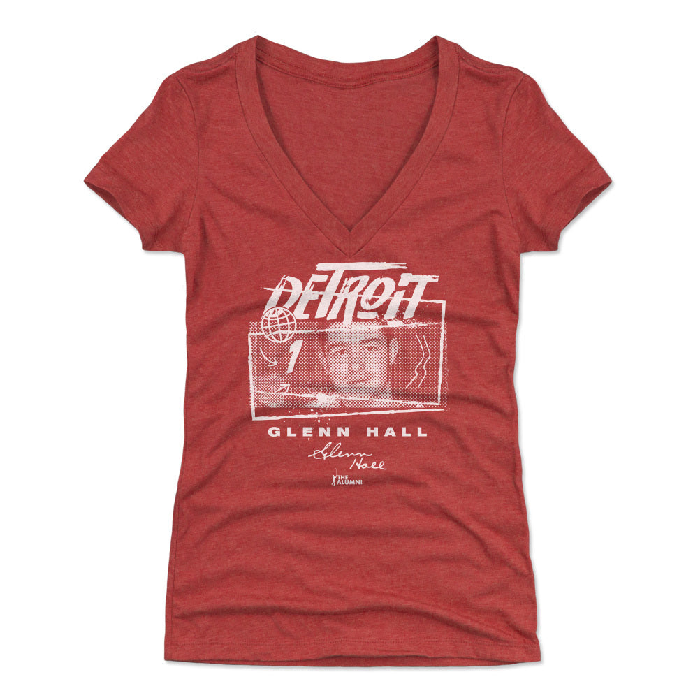 Glenn Hall Women's V-Neck T-Shirt | 500 LEVEL