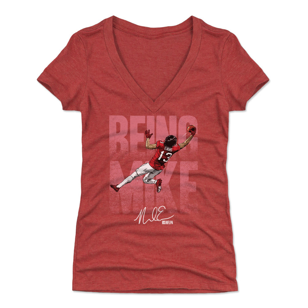 Mike Evans Women's V-Neck T-Shirt | 500 LEVEL