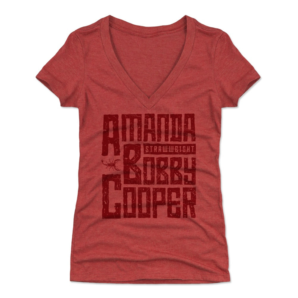 Amanda Bobby Cooper Women's V-Neck T-Shirt | 500 LEVEL