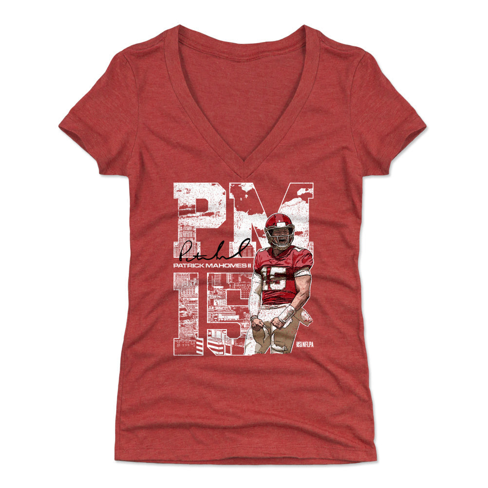 Patrick Mahomes Women's V-Neck T-Shirt | 500 LEVEL