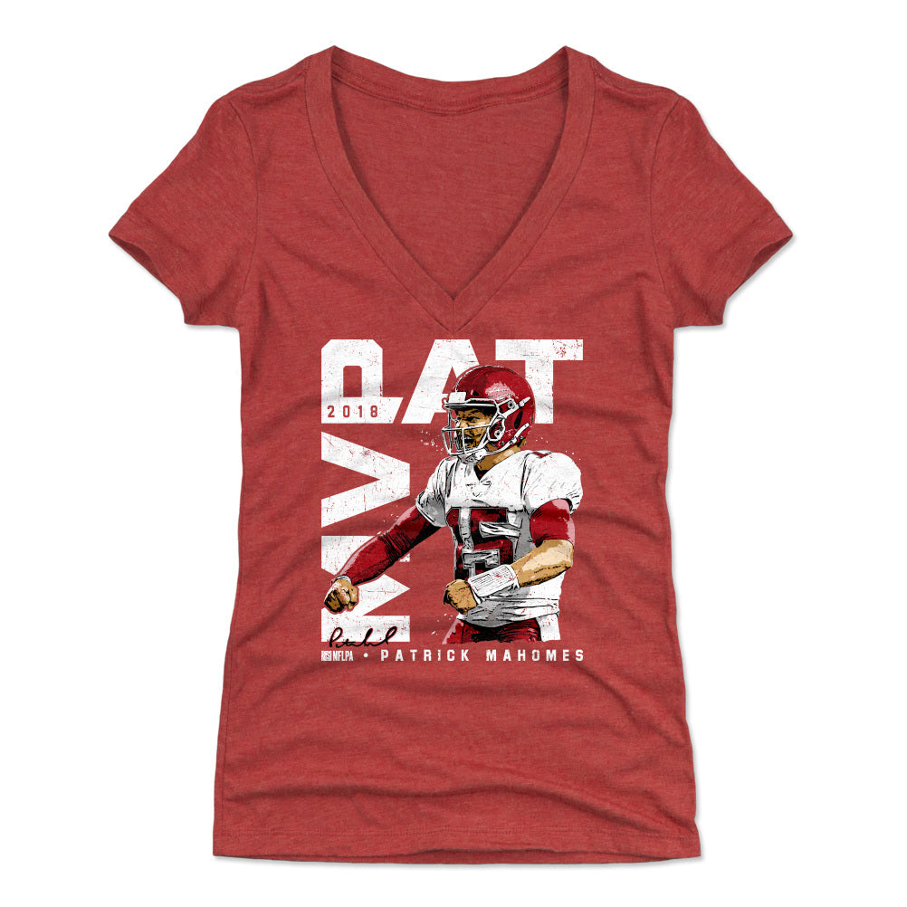 Patrick Mahomes Women's V-Neck T-Shirt | 500 LEVEL