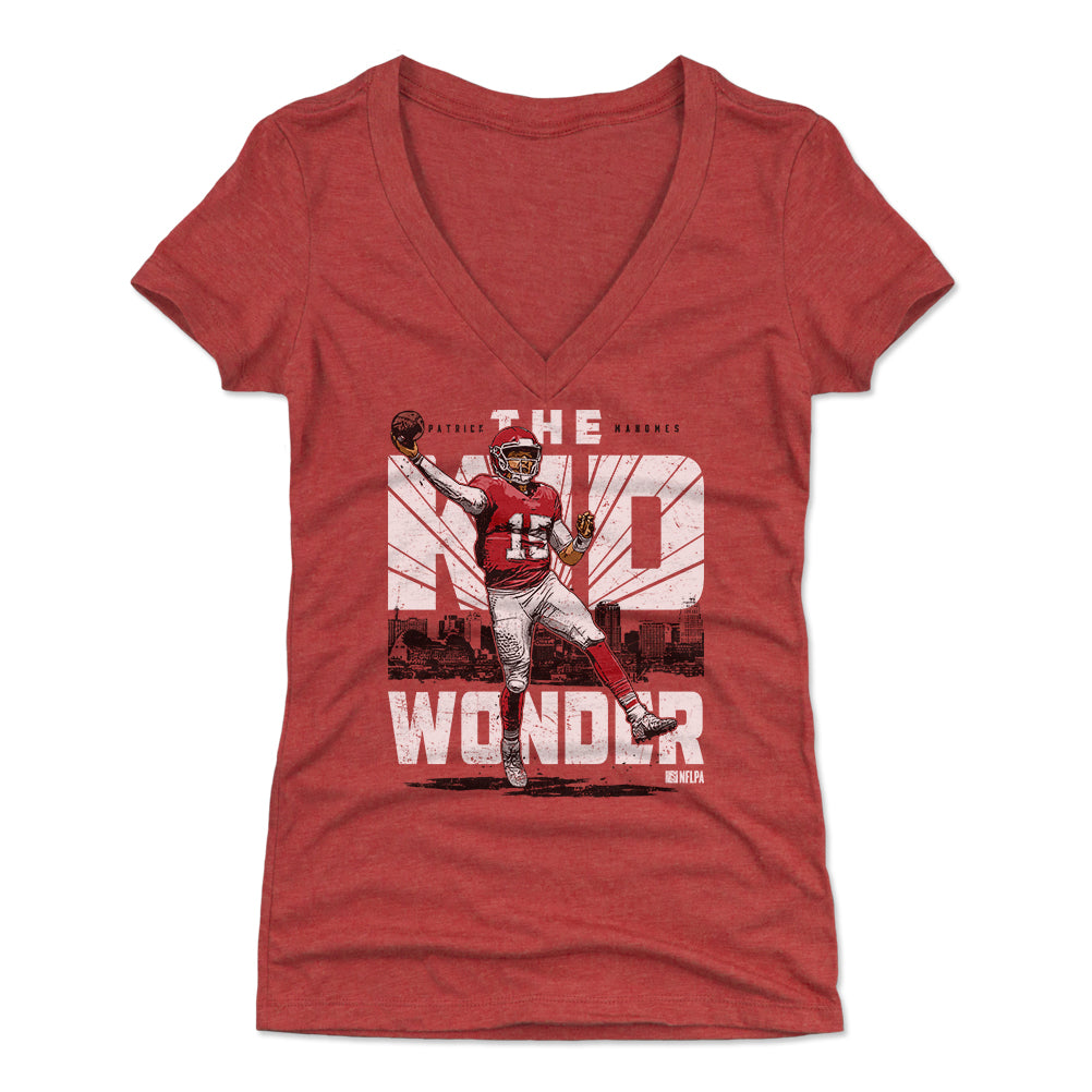 Patrick Mahomes Women's V-Neck T-Shirt | 500 LEVEL