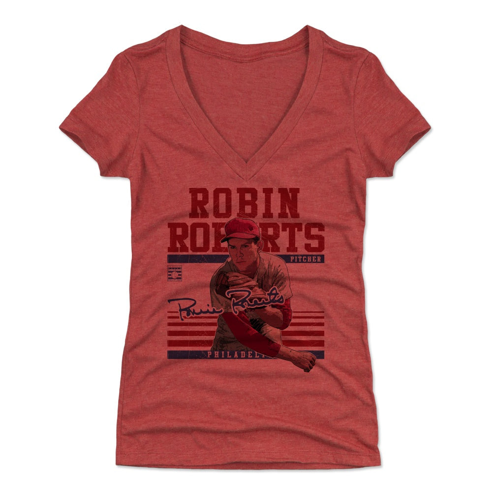Robin Roberts Women's V-Neck T-Shirt | 500 LEVEL