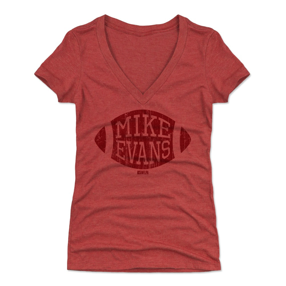 Mike Evans Women's V-Neck T-Shirt | 500 LEVEL