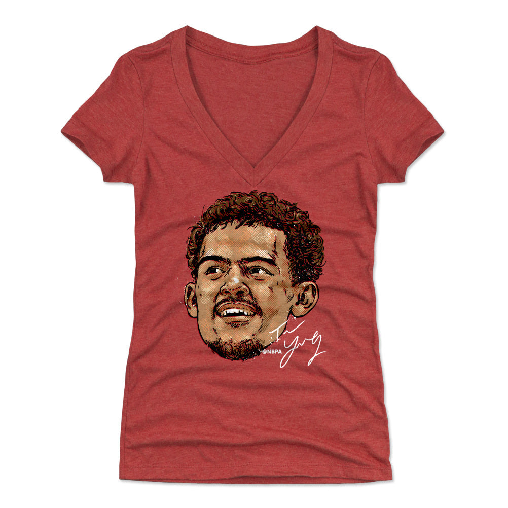 Trae Young Women's V-Neck T-Shirt | 500 LEVEL