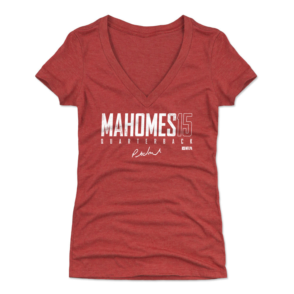 Patrick Mahomes Women's V-Neck T-Shirt | 500 LEVEL