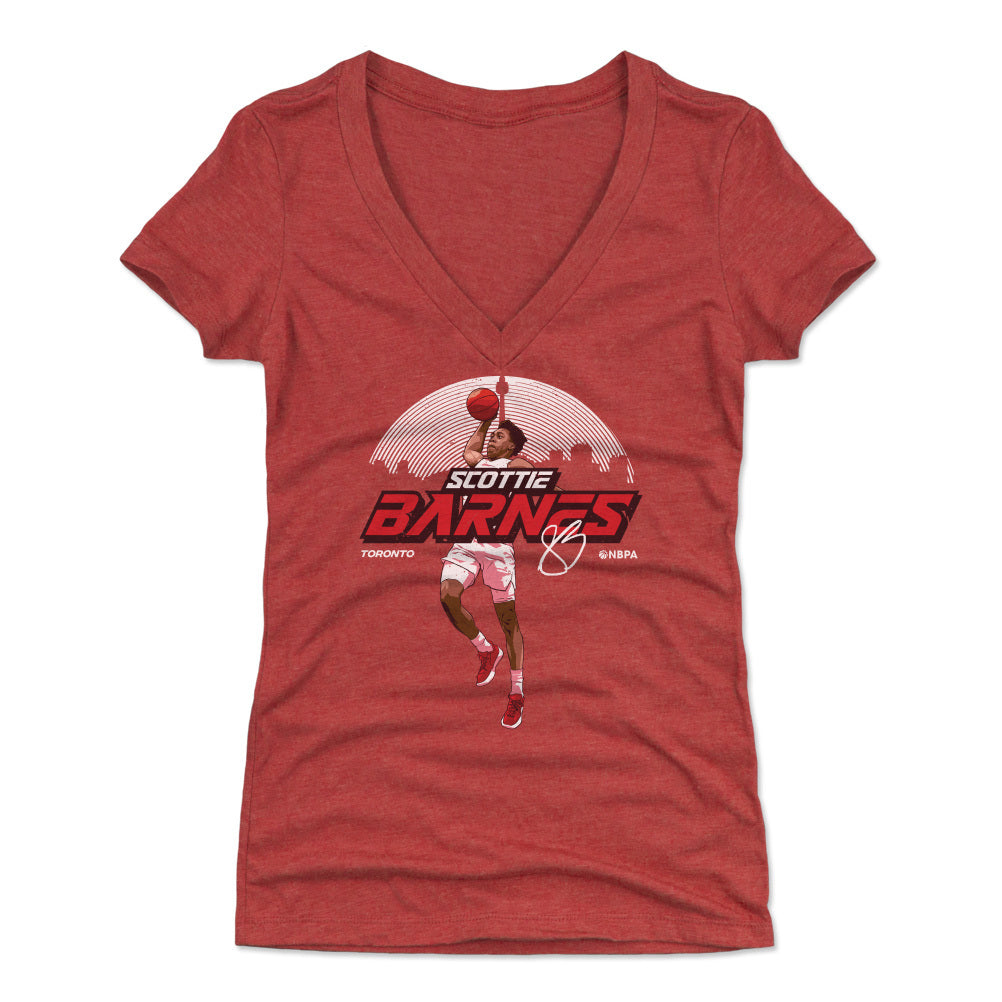 Scottie Barnes Women's V-Neck T-Shirt | 500 LEVEL