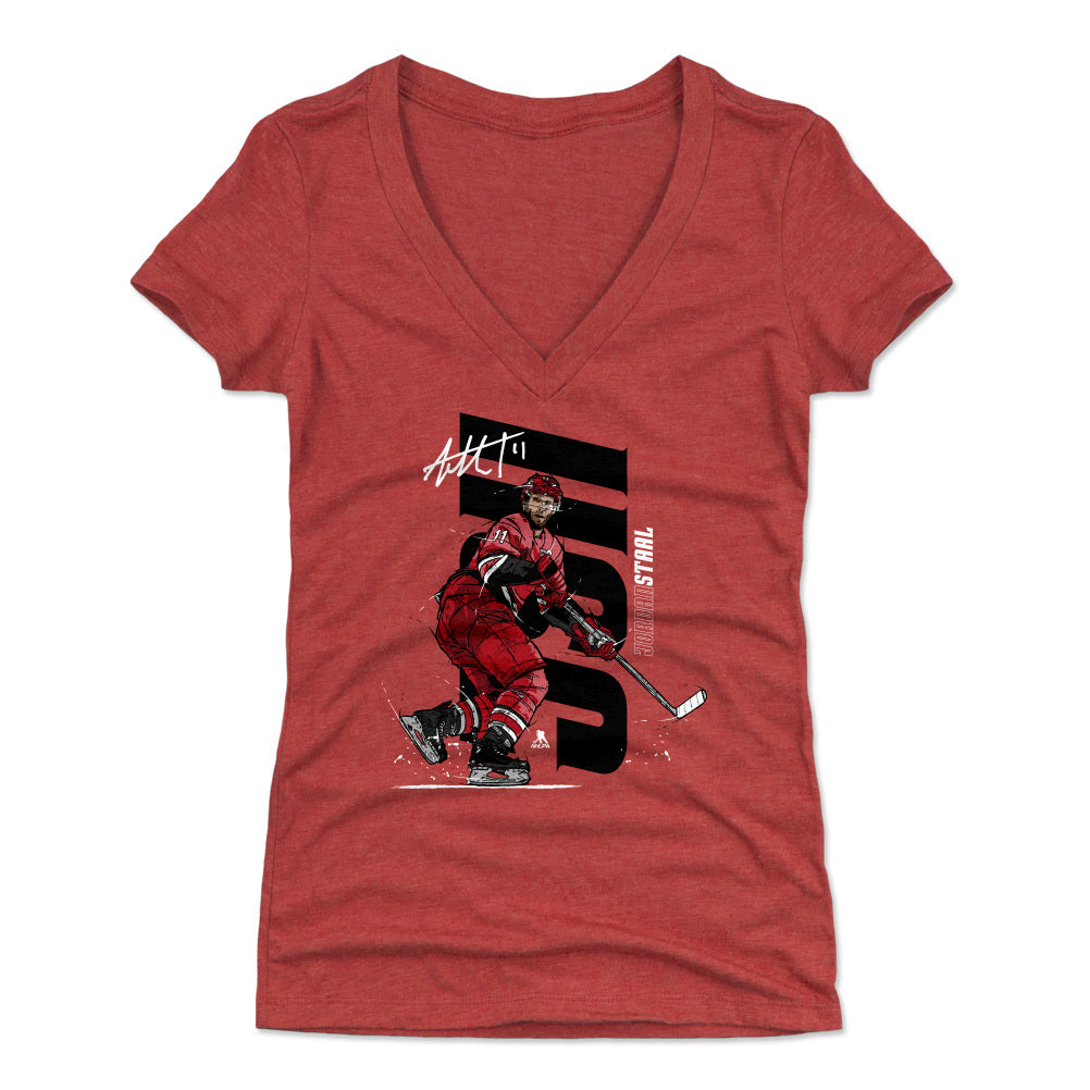Jordan Staal Women's V-Neck T-Shirt | 500 LEVEL