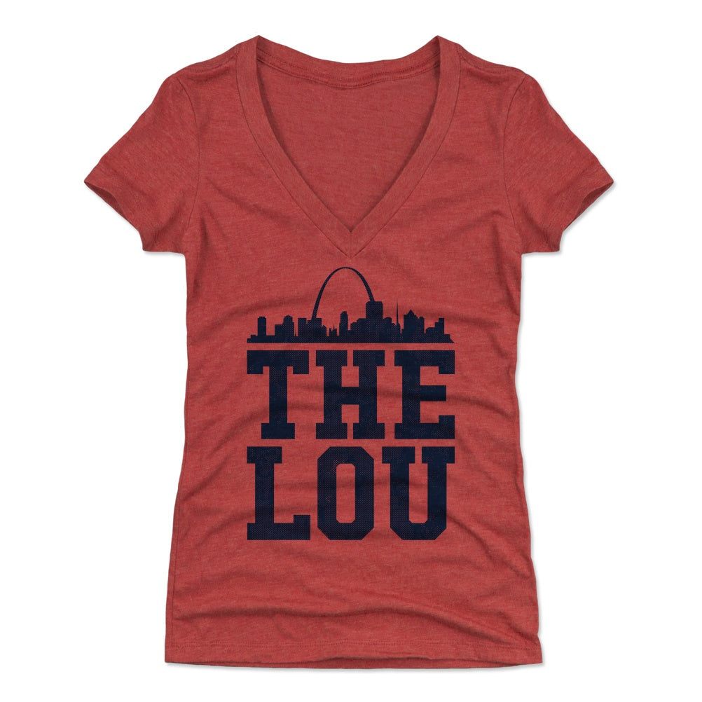 St. Louis Women's V-Neck T-Shirt | 500 LEVEL