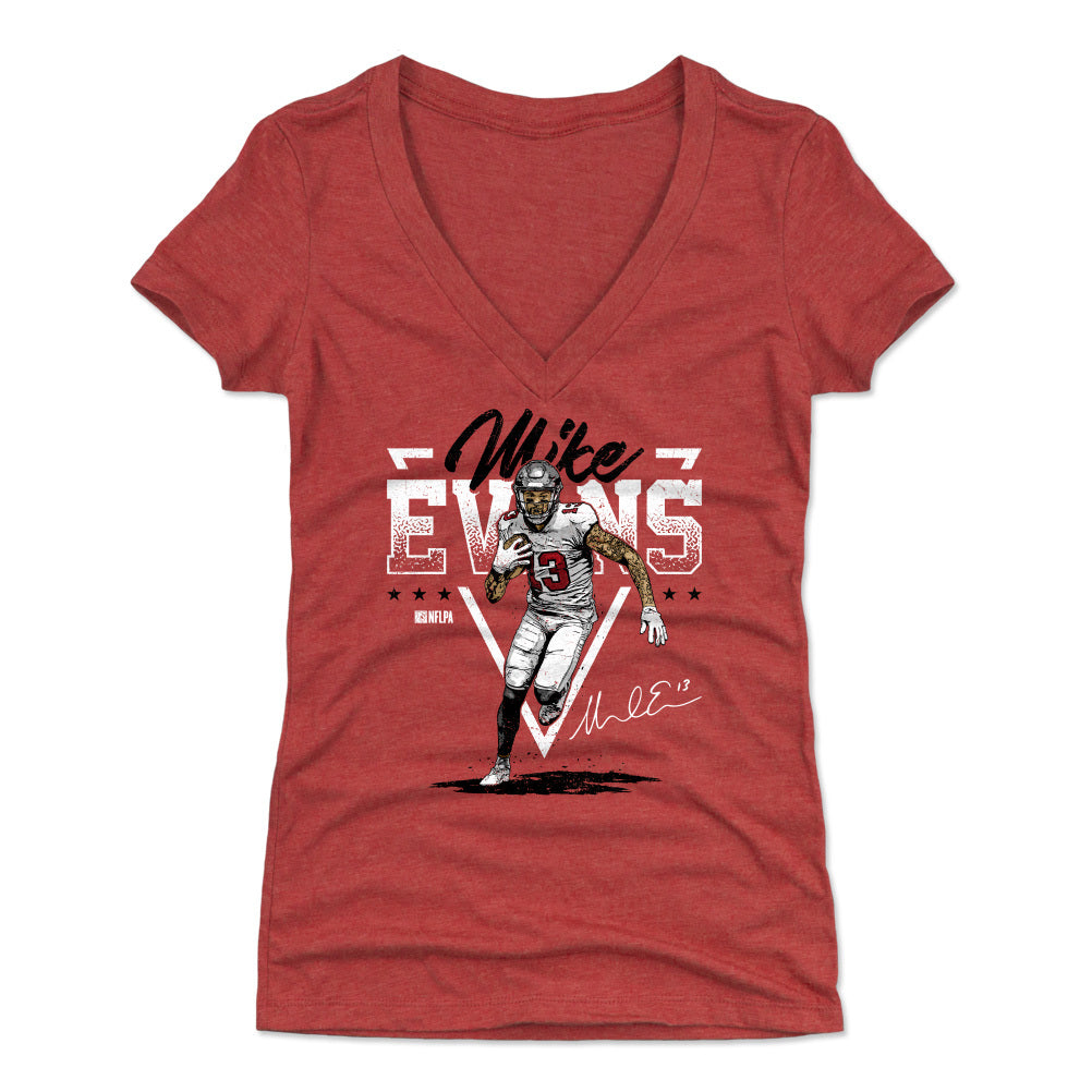 Mike Evans Women's V-Neck T-Shirt | 500 LEVEL