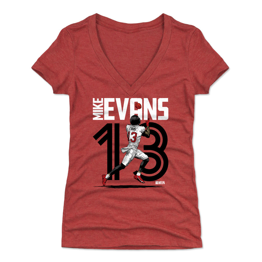 Mike Evans Women's V-Neck T-Shirt | 500 LEVEL