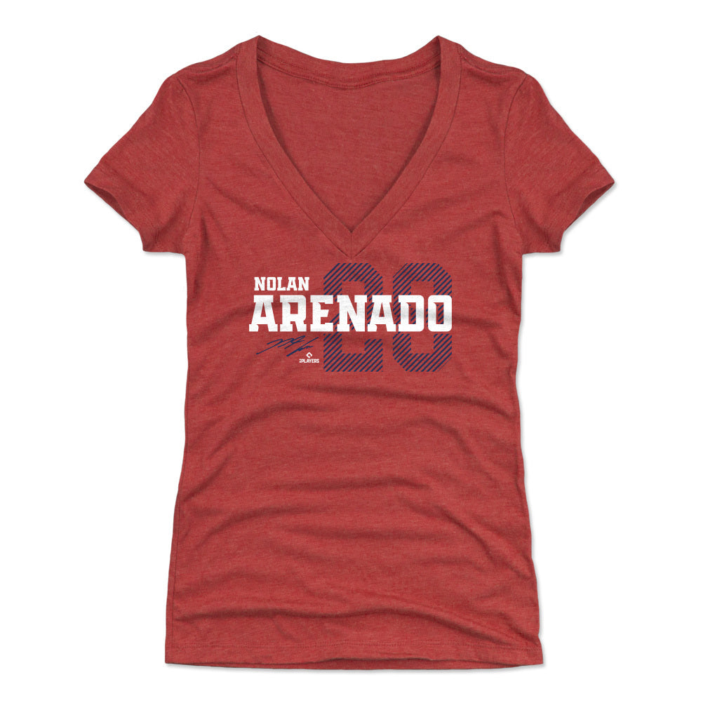 Nolan Arenado Women's V-Neck T-Shirt | 500 LEVEL