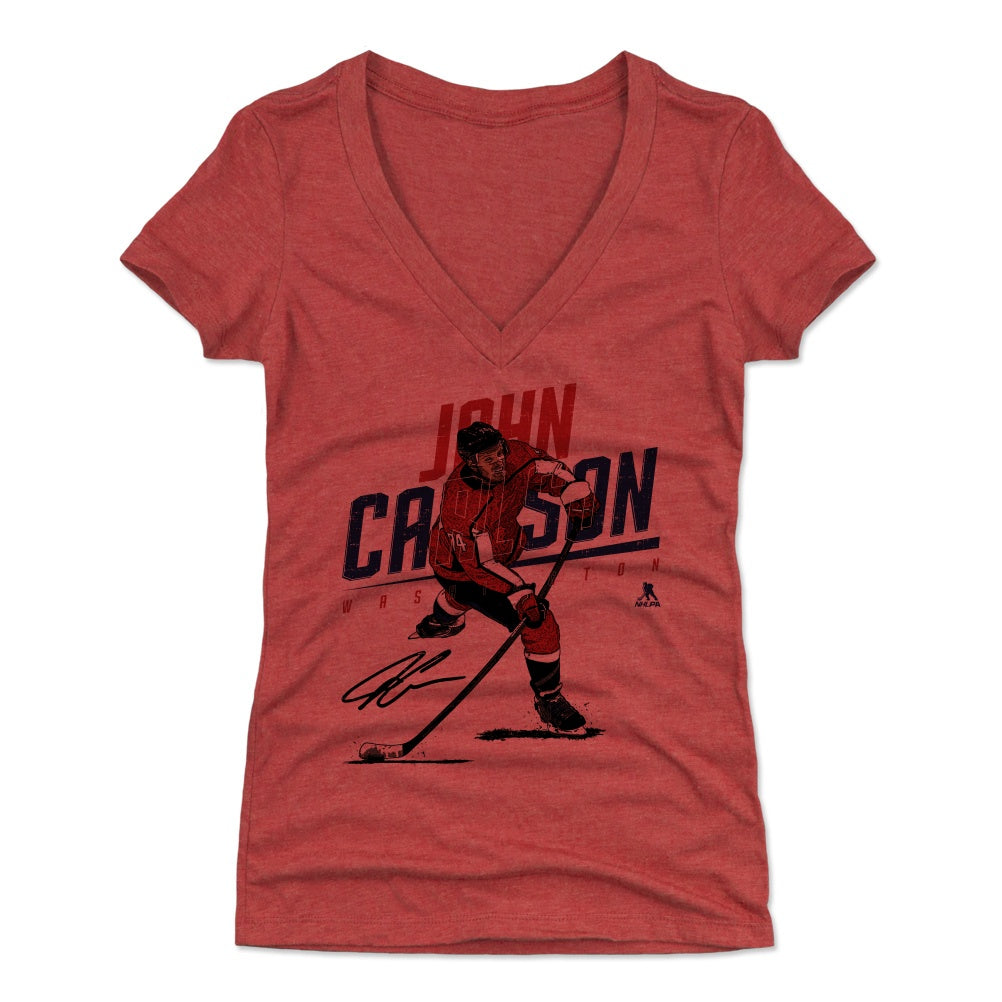 John Carlson Women's V-Neck T-Shirt | 500 LEVEL