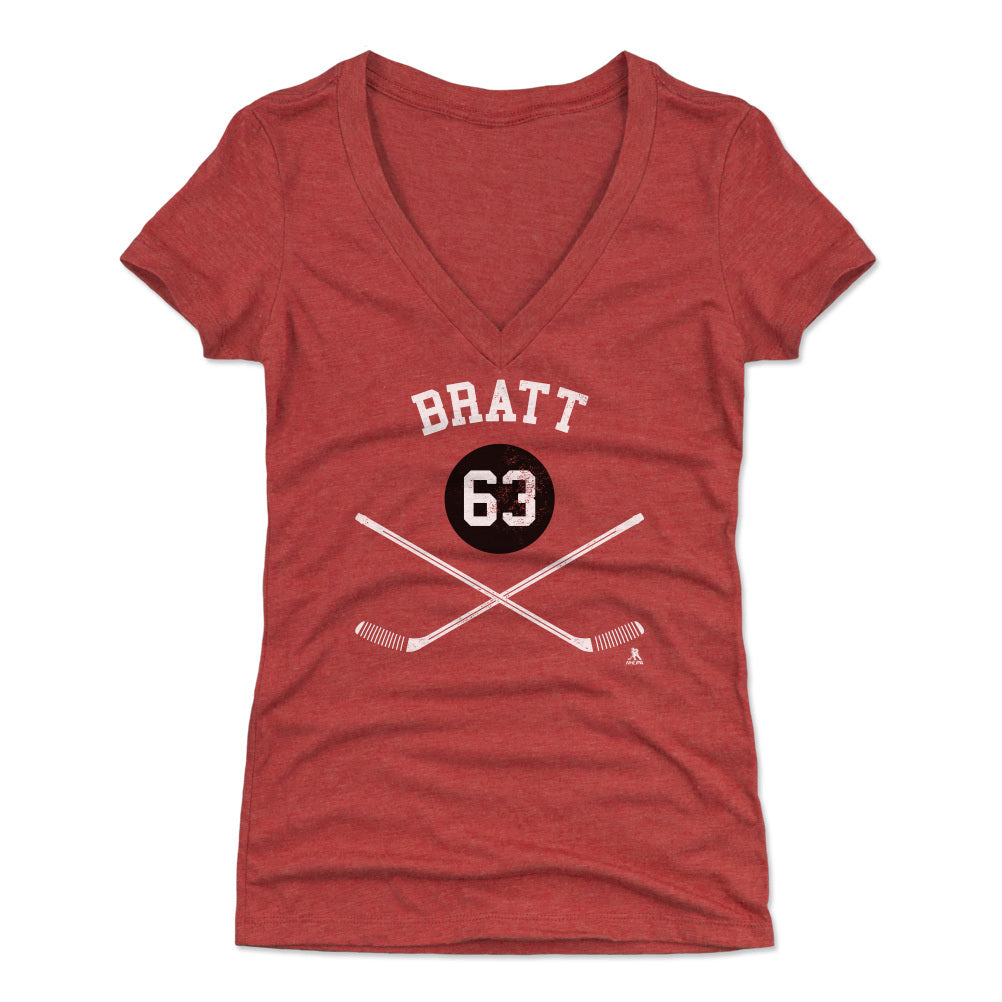 Jesper Bratt Women's V-Neck T-Shirt | 500 LEVEL