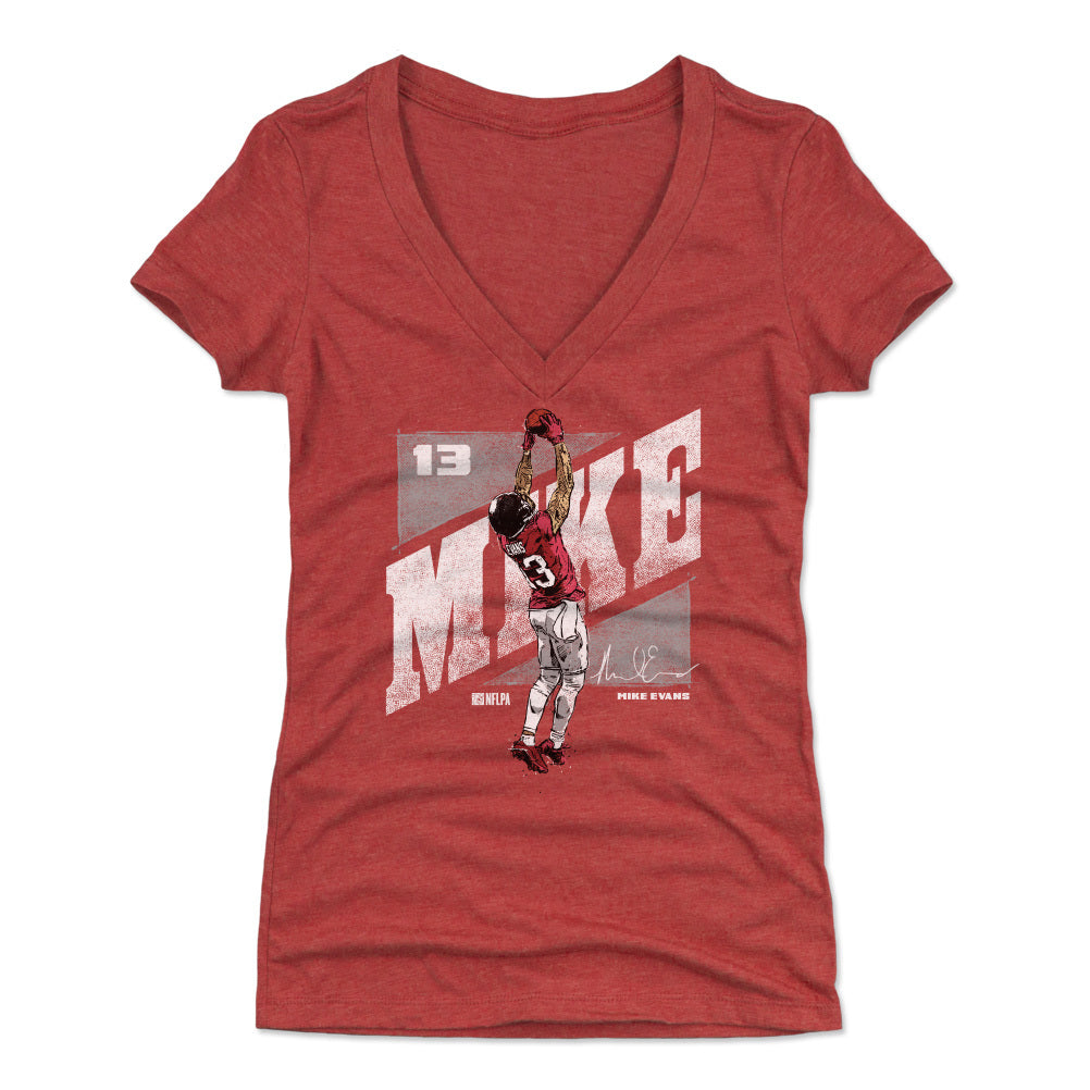 Mike Evans Women's V-Neck T-Shirt | 500 LEVEL