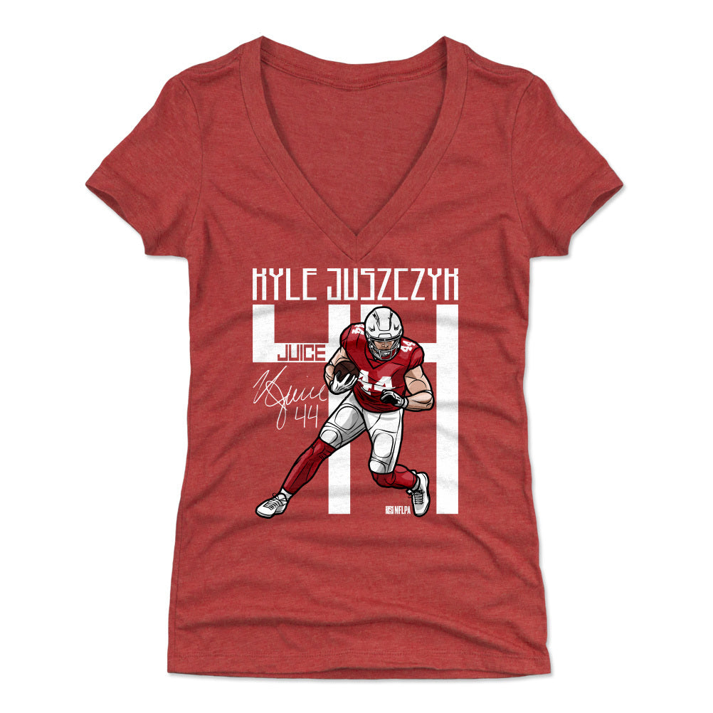 Kyle Juszczyk Women's V-Neck T-Shirt | 500 LEVEL