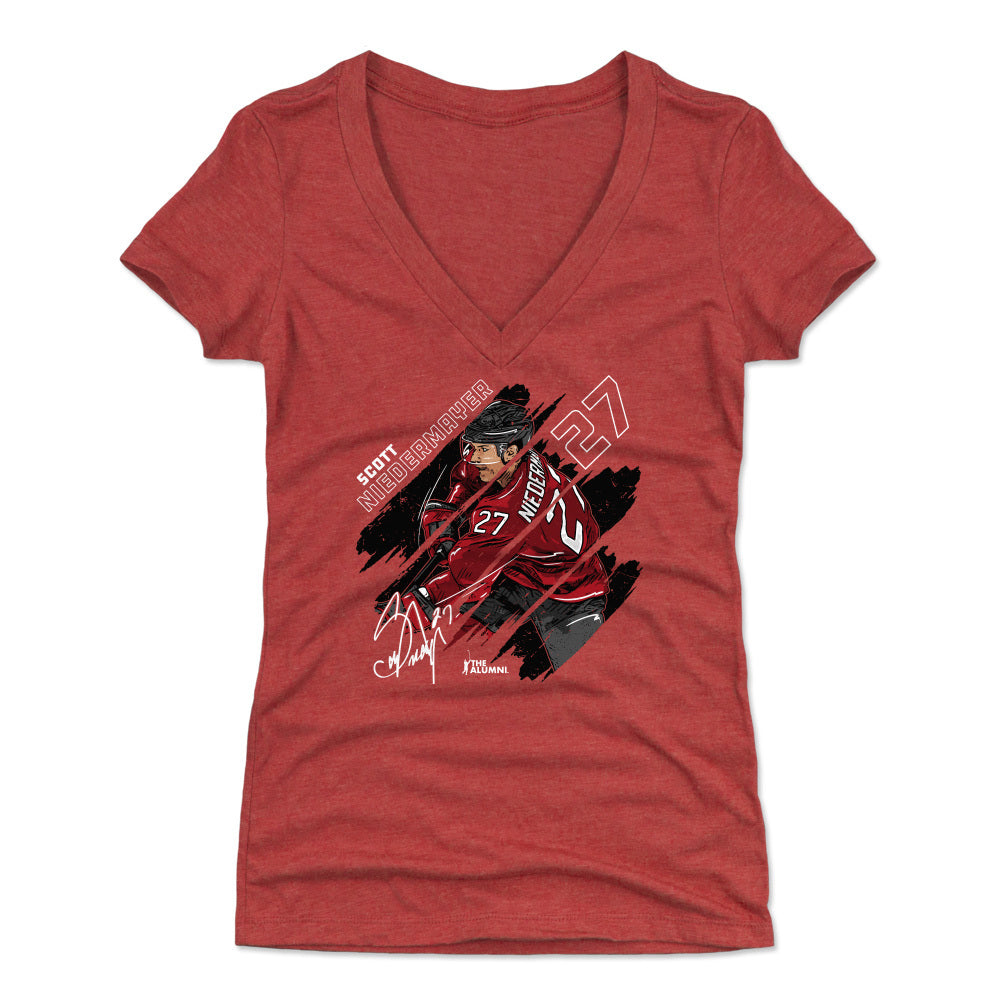 Scott Niedermayer Women's V-Neck T-Shirt | 500 LEVEL